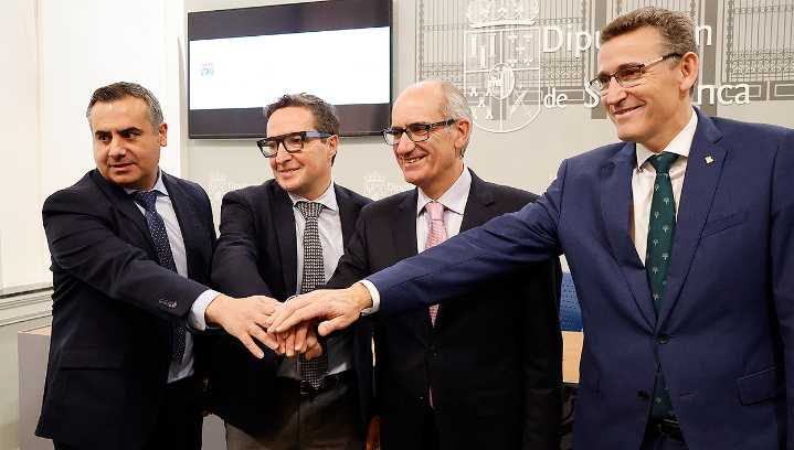 Acuerdo a tres bandas para abrir oficinas financieras en municipios de Salamanca sin servicio bancario