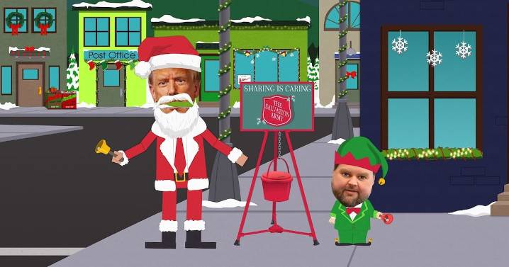 ‘South Park’ Turns Vance Into Santa Trump’s Tiny Elf