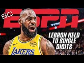 FULL REACTION: LeBron scores under 10 PTS for 1st time since 2007, 76ers score game