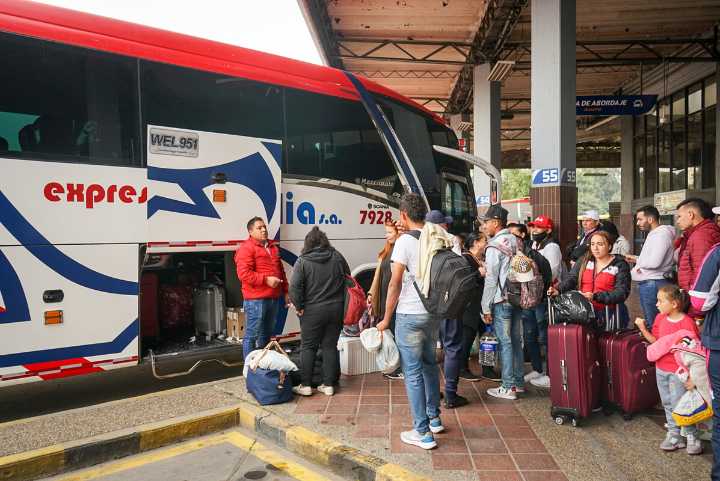 Aumenta venta de pasajes en bus
