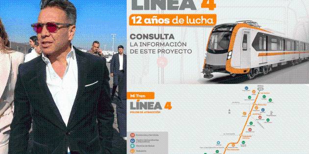 Alistan inicio de la línea 4 del Tren Ligero