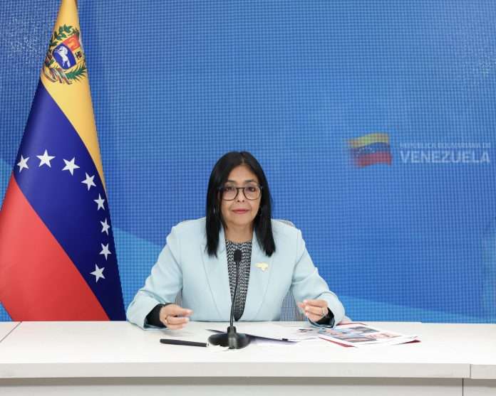 Vicepresidenta Rodríguez: El objetivo real de EEUU es robar el petróleo venezolano