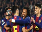 Victoria agitada del FC Barcelona 2–1 sobre Eintracht Frankfurt en Champions
