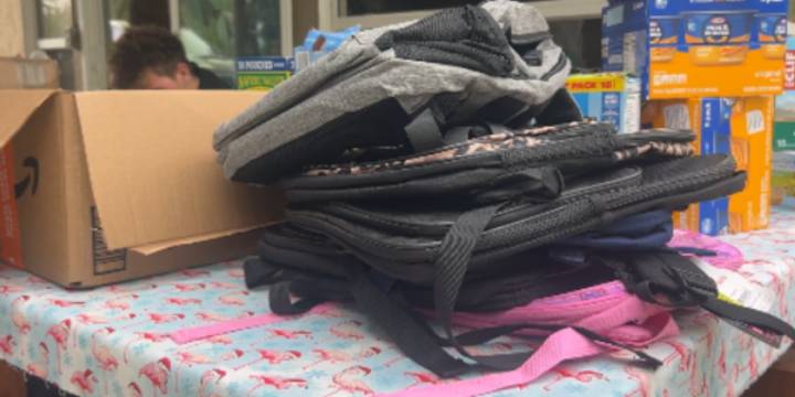 Venice woman launches backpack initiative for homeless high school students