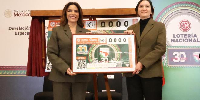 Tres décadas del sistema nacional de seguridad pública celebrados en billete conmemorativo de lotería nacional