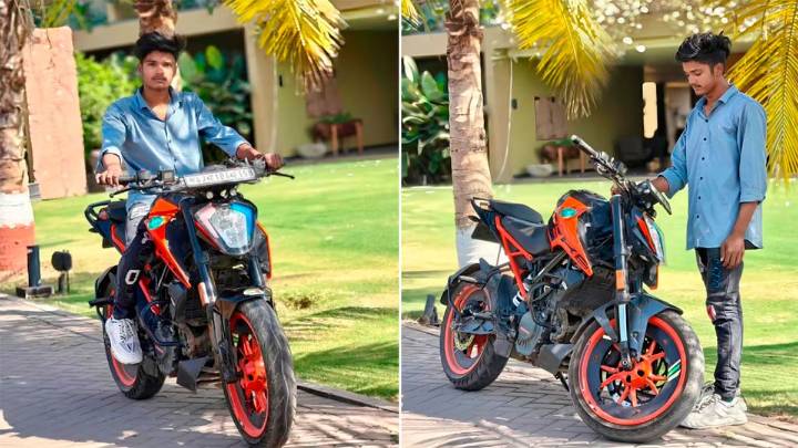 Horror en India: un influencer de 18 años murió decapitado tras chocar con su moto a 140 km/h