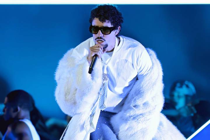 Bad Bunny Falls on Stage During Performance in Mexico City