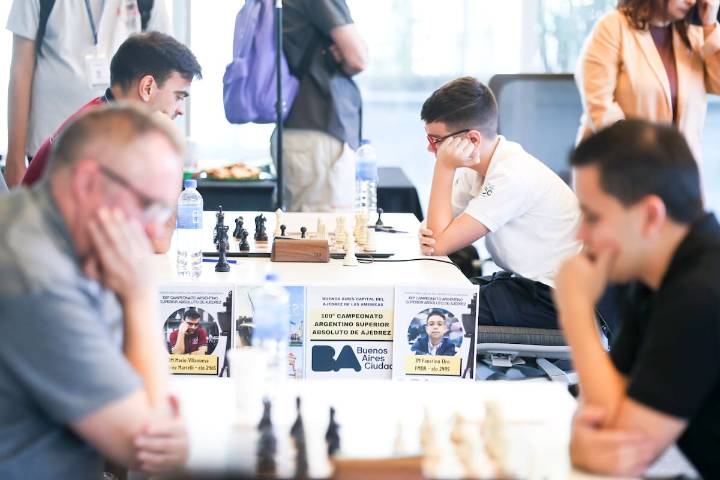 Flores, único líder. Perdió Faustino Oro y ahora debe hacer un pleno para lograr la segunda norma de gran maestro en el Argentino