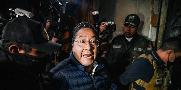 El ex presidente boliviano Luis Arce pasó su primera noche en prisión