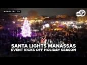 Santa Lights Manassas event kicks off holiday season