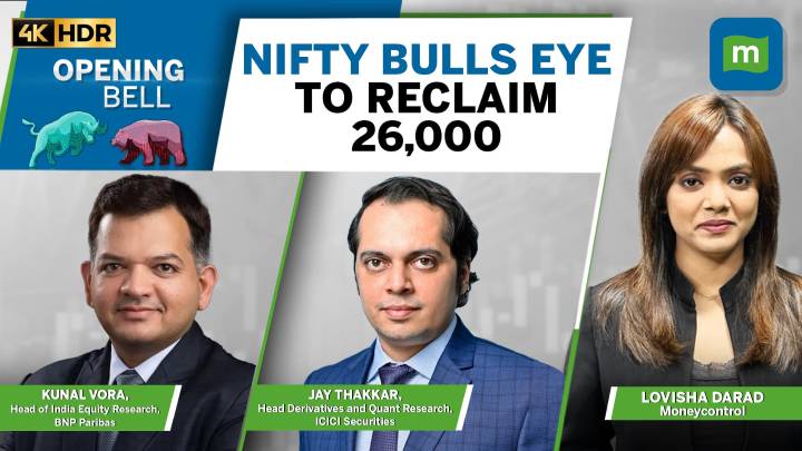 Live: Can Nifty extend gains and reclaim 26,000?