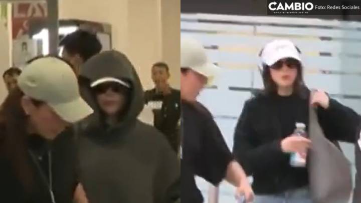 Fátima Bosch huye de la prensa a su llegada a México y le llueven críticas