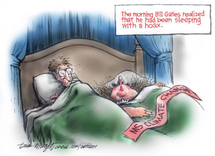 CARTOONS: Bill Gates finally woke up