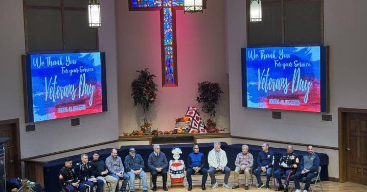 Church of the Brethren Learning Center host veterans for Veterans Day ceremony