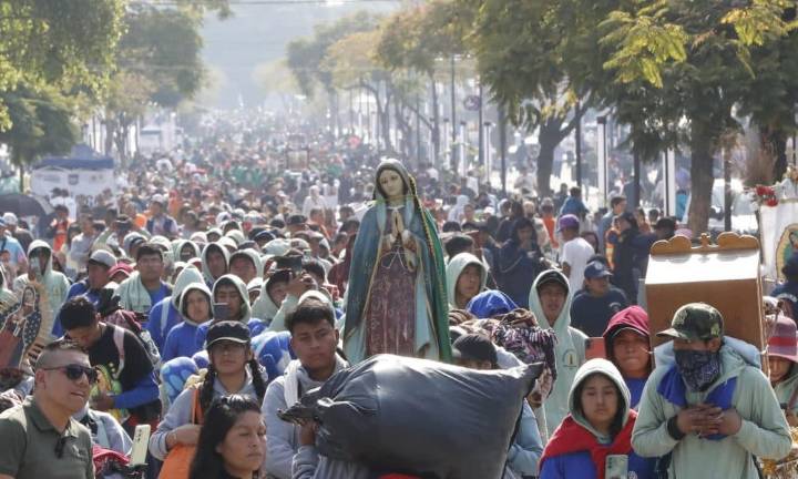 Ciudad de México espera 13 millones de personas por festividad de la Virgen de Guadalupe