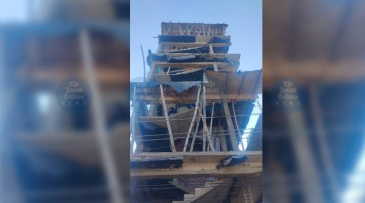 DMC begins demolition of unauthorised building in Dibrugarh after fatal mishap