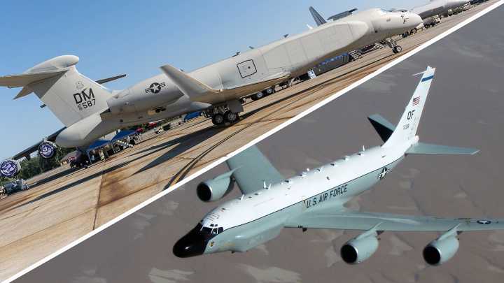 Historic RC-135 and EA-37B Integration Marks Major Step in USAF Electromagnetic Spectrum Dominance