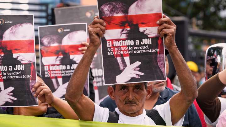 Honduras seeks arrest of ex-President Hernández after Trump pardon : NPR