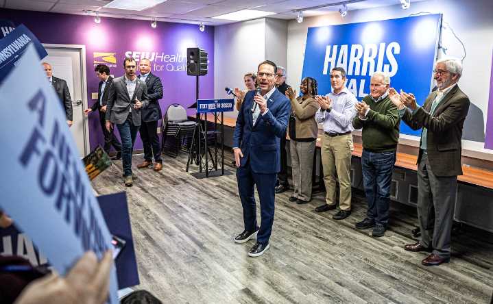 Pa. Gov. Shapiro says Kamala Harris told ‘blatant lies’ about him to sell books