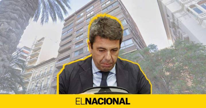 Mazón activa su oficina de expresident: un despacho frente al mar en Alacant, dos asesores y chófer