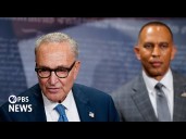 WATCH LIVE: Schumer and Jeffries hold news conference on Capitol Hill