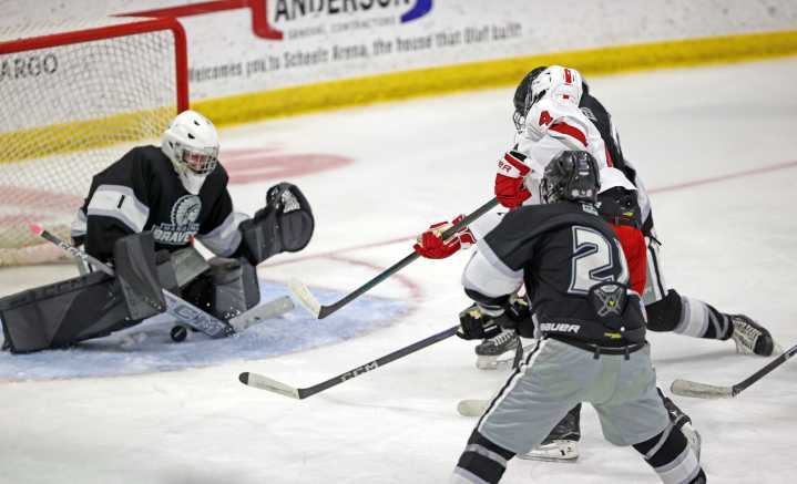 Prep boys hockey: Shanley, West Fargo, North come up empty