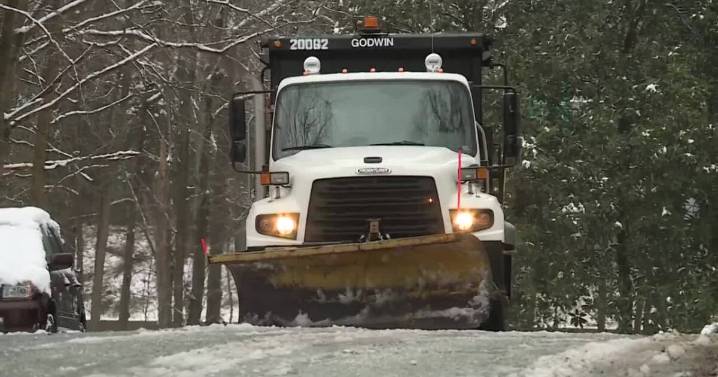 VDOT deploys snowplows across Richmond; slick roads expected into Tuesday