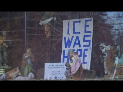 Boston Archdiocese Admonishes Pastor To Remove ICE Message From Manger