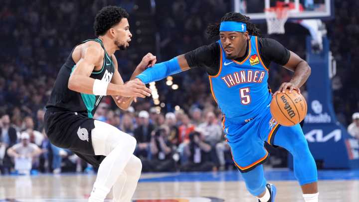 OKC Thunder's Lu Dort out vs. Golden State Warriors with adductor strain