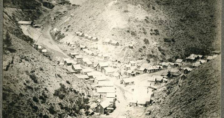 Rear View: Bullion, a nearby ghost town