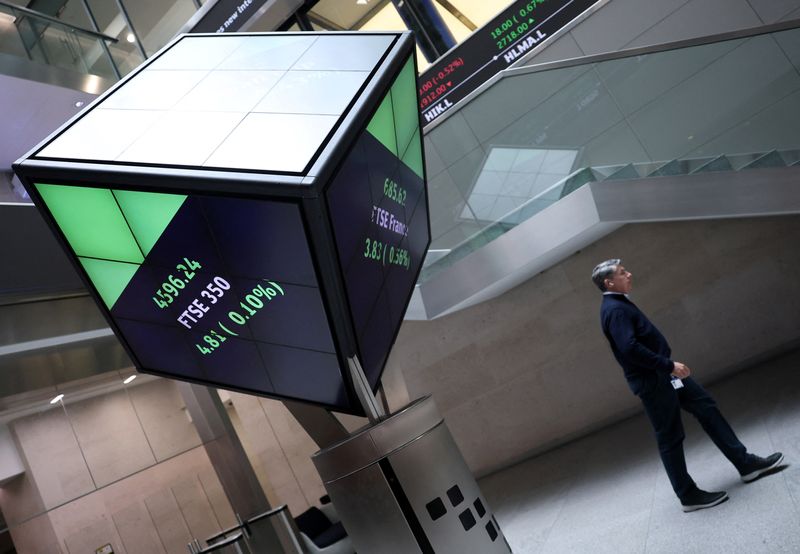 UK stocks gain ahead of key US inflation data; AstraZeneca rises
