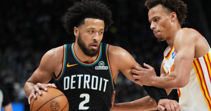 Cunningham stars late as Pistons hang on to beat the Hawks