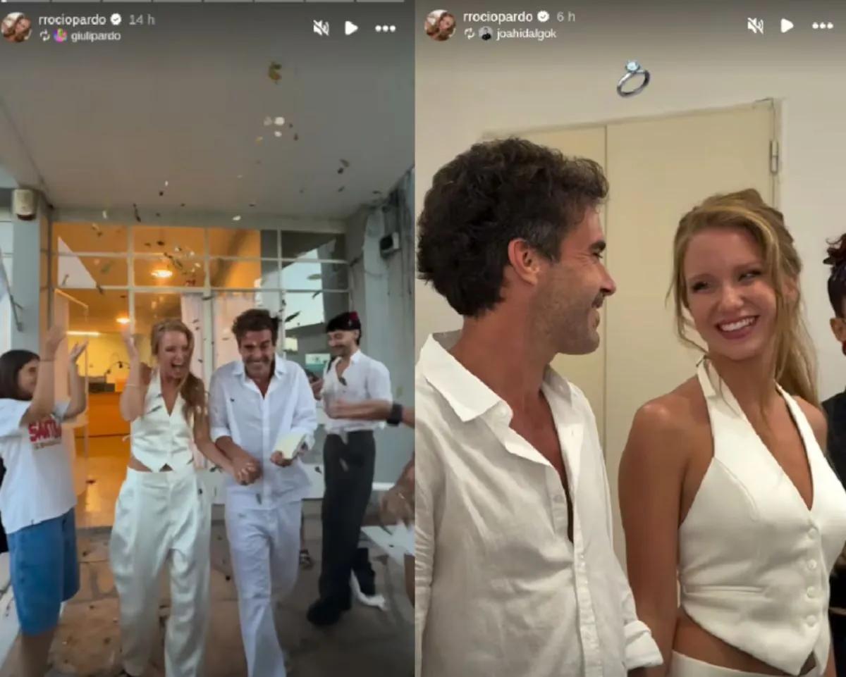 Nicolás Cabré habló tras su casamiento con Rocío Pardo: “Nunca imaginé amar de esta manera”