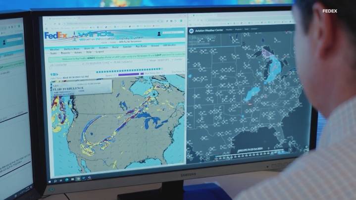 A team of meteorologists track weather so FedEx can deliver holiday packages safely: Growing STEM