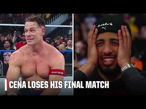 Fans devastated as John Cena loses his final match vs. Gunther