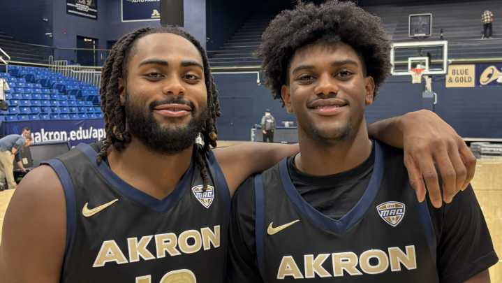 'You’ve got to pinch yourself.' Brothers living dream with Akron Zips