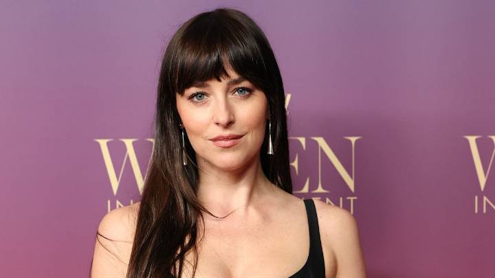 Dakota Johnson just swapped her signature 'naked dress' for a sculpting LBD