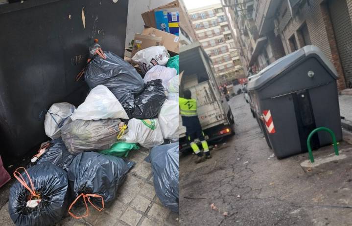 De quejarse en 'X' al camión de la basura en 90 minutos: así respondió Zaragoza a un vecino