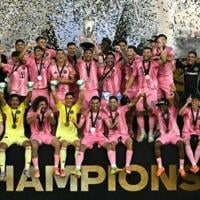 Messi dazzles as Miami beat Vancouver to win MLS title