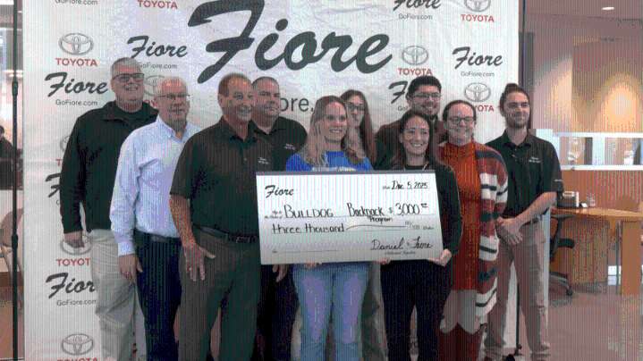 Local schools get $15K donation for student backpack programs