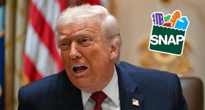SNAP podría quedarse sin fondos en estos estados por no obedecer una orden de Donald Trump