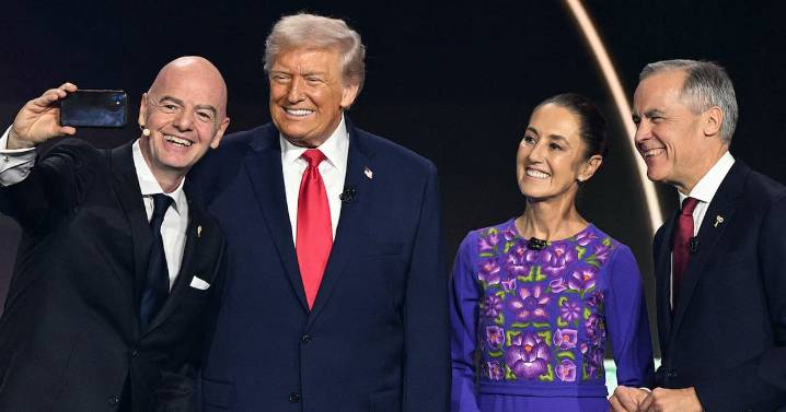 ¿Qué dijo Claudia Sheinbaum en su primera reunión con Trump y Carney en el Sorteo del Mundial 2026?
