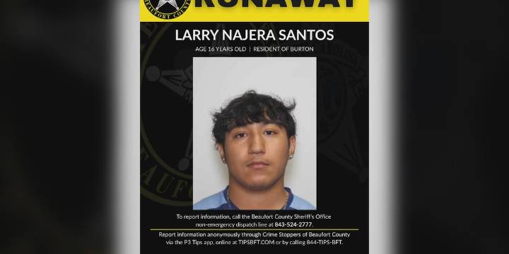 Beaufort County Sheriff’s Office searching for runaway teen