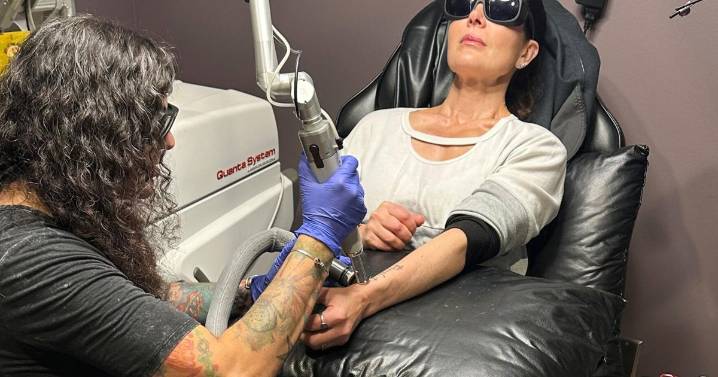 If you want that tattoo erased it's going to hurt and it's going to cost you