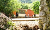 Dos escuelas en Xilitla quedaron en pérdida total