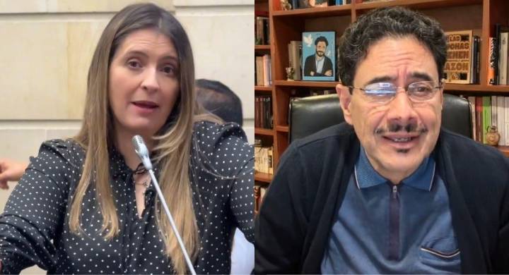 “No me vaya a mandar a matar”: la frase que le dijo Paloma Valencia a Iván Cepeda