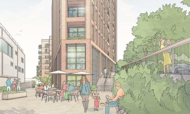 Plans for hundreds of homes on north London station car park rejected