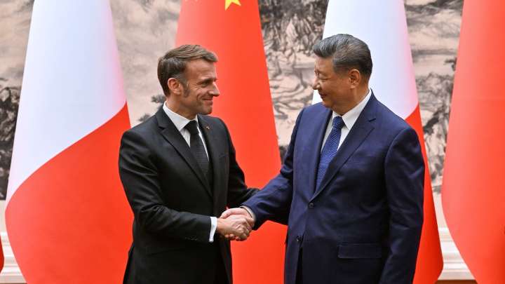 Macron advierte a Xi Jinping del riesgo de "desintegración del orden mundial"