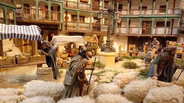 Uno de los belenes más grande de España, a una hora de Málaga: con 100 metros cuadrados y 500 figuras