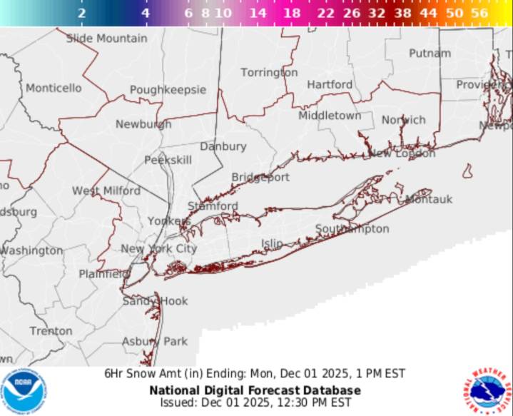 N.Y. weather: These areas are expected to get the most snow (map)